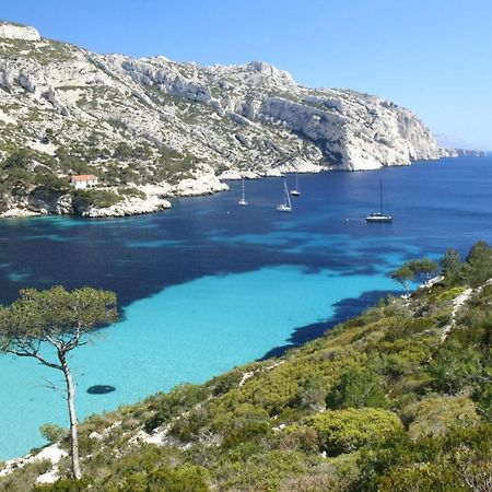 Carnoux-en-Provence Villa T3 A 10' De Cassis - Piscine Privee Et Cuisine D'Ete Exterieure מראה חיצוני תמונה